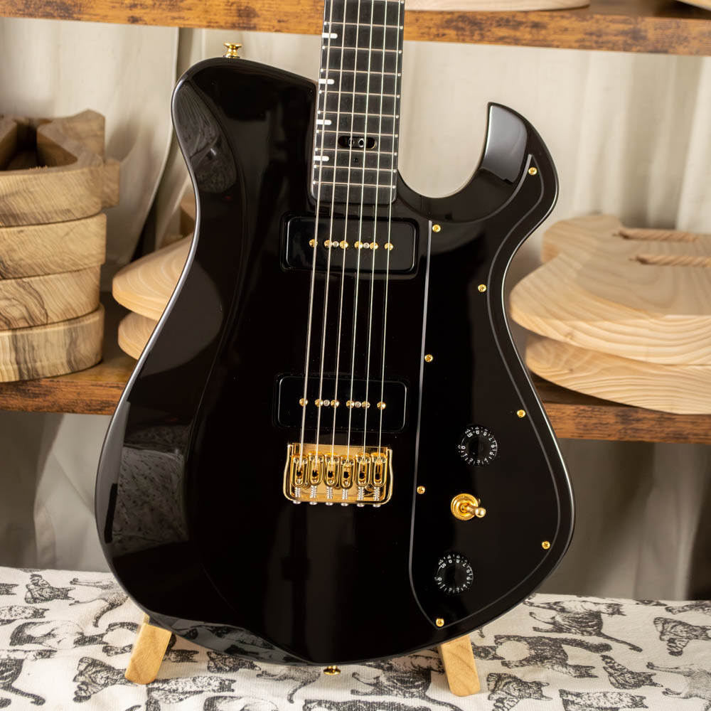 HERETIC BLACK GLOSS - HARDTAIL - GOLD HARDWARE - ZP90S