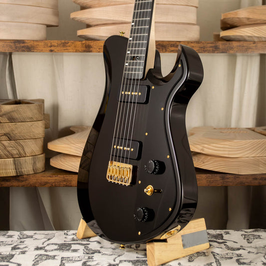 HERETIC BLACK GLOSS - HARDTAIL - GOLD HARDWARE - ZP90S